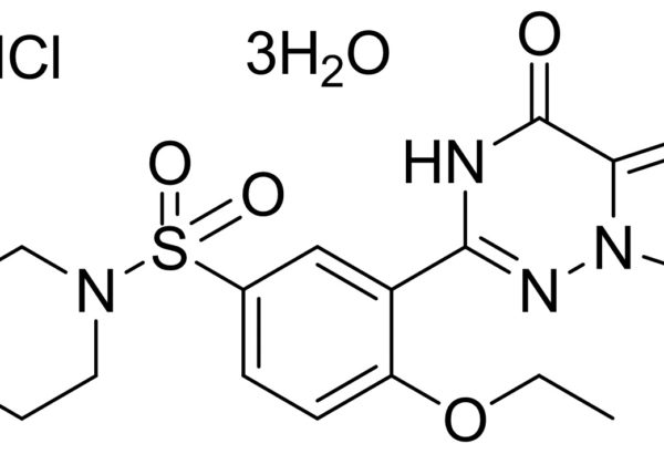 Vardenafil hydrochloride trihydrate